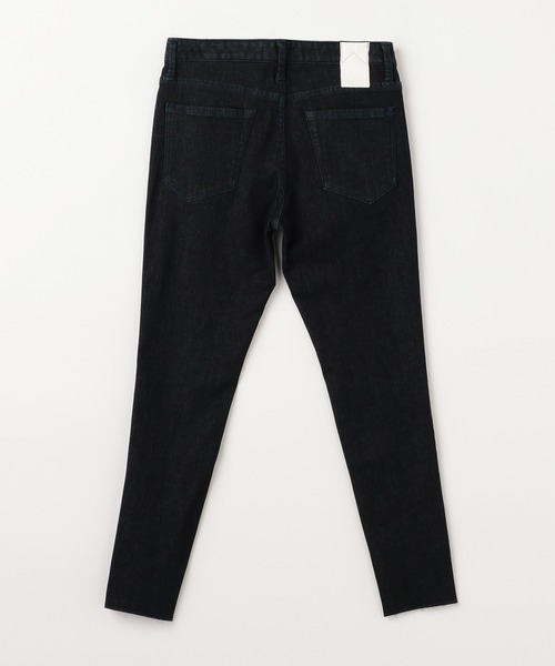 WHEIR(ウェア)の「WHEIR ハイパーストレッチクロップドデニムスキニー(デニムパンツ・レディース・ダークブラック/ダークインディゴブルー/ライトインディゴブルー/ワンウォッシュ・26/27/24/23/25)」の14枚目の写真
