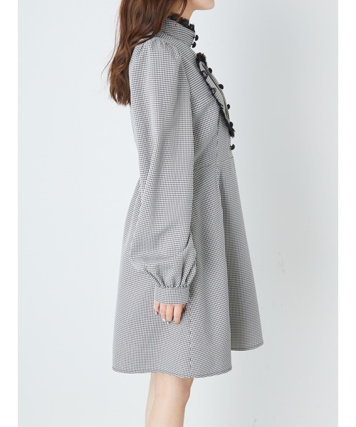 Jamie エーエヌケー（ジェイミーエーエヌケー）の「ハートタックワンピース（ワンピース・レディース・A/ブラック・M）」の8枚目の写真