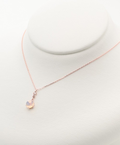 BLOOM（ブルーム）の「10月誕生石 K10 ピンクゴールド オパール