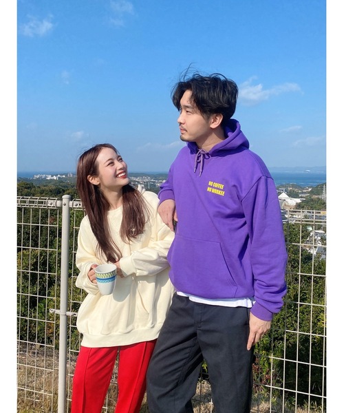 jumelle(ジュメロ)の「NCNWユニセックススウェット(スウェット・レディース・パープル/グレー/クリーム・LARGE/MEDIUM)」の14枚目の写真