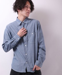 GLOVE HOUSE（グローブハウス）の「GLOVEHOUSE URBAN GARMENT ダンガリーワークシャツ（シャツ/ブラウス・メンズ）」