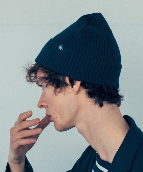 SOPHNET.（ソフネット）の「KNIT CAP（ニットキャップ/ビーニー・メンズ・ブラック/オレンジ/グリーン/ネイビー・FREE）」の13枚目の写真
