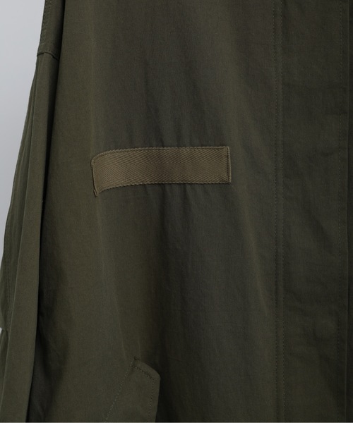 sakishimatokyo（サキシマトーキョー）の「スタンドモッズコート（ユニセックス）M65【モッズコートランキング１位獲得実績あり】（モッズコート・レディース・カーキ/アイボリー/スミクロ/ブラック/インディゴブルー/ベージュ・S/M）」の12枚目の写真