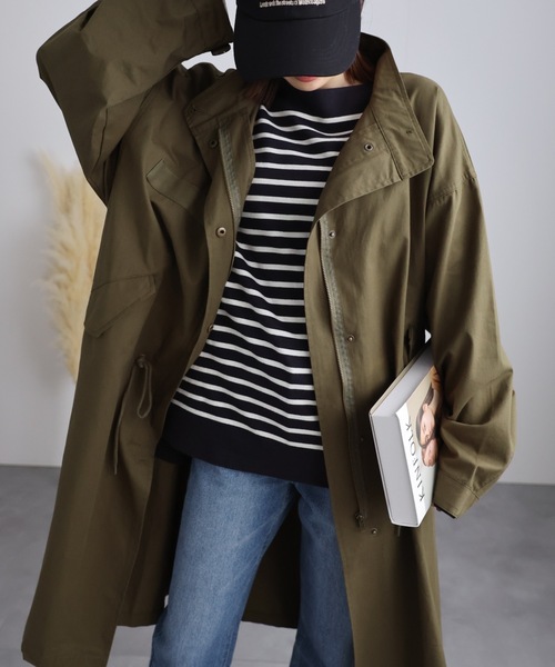 定価88,000円 DELUXE D-65 モッズコート ブラック 黒 S セール】【25年SS新色登場】スタンドモッズコート（ユニセックス