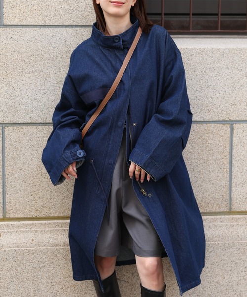 セール】【25年SS新色登場】スタンドモッズコート（ユニセックス