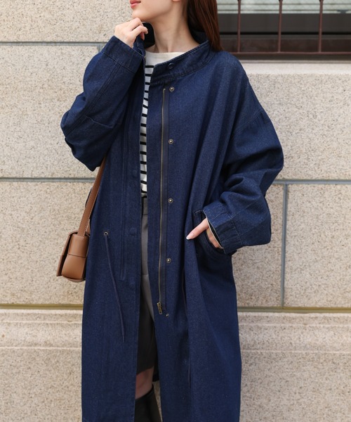 セール】【25年SS新色登場】スタンドモッズコート（ユニセックス