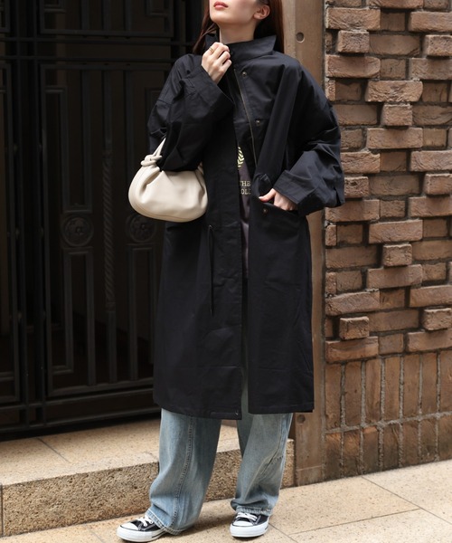 セール】【25年SS新色登場】スタンドモッズコート（ユニセックス