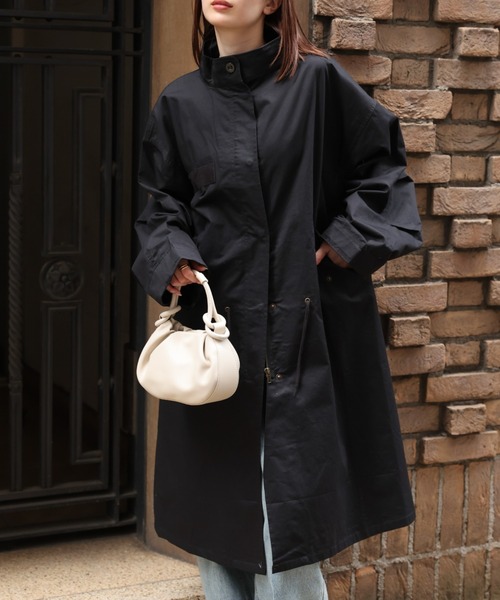 セール】【25年SS新色登場】スタンドモッズコート（ユニセックス