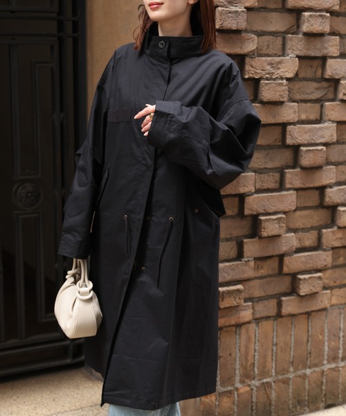 定価88,000円 DELUXE D-65 モッズコート ブラック 黒 S セール】【25年SS新色登場】スタンドモッズコート（ユニセックス