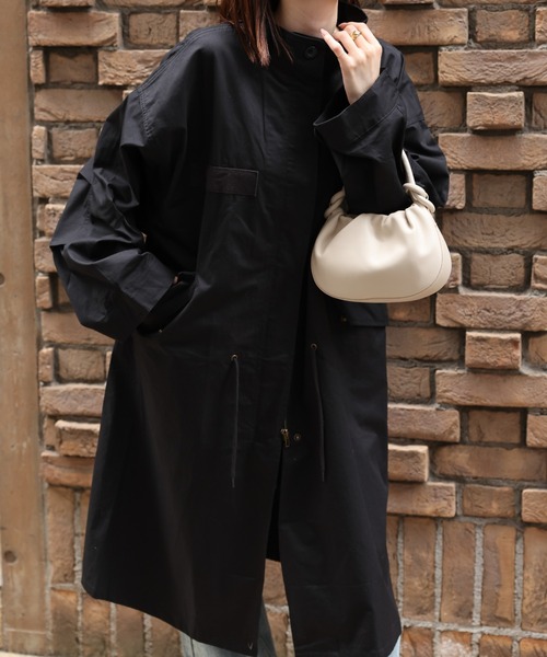 MHL, モッズコート サイズ1 黒 マーガレットハウエル MHL. モッズコート ライナー付き 人気