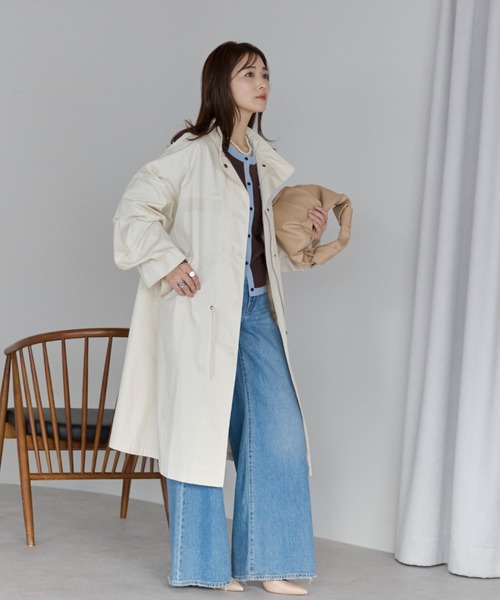 ヴェロニク ブランキーノ モッズコート サイズ46 ヴェロニクブランキーノ トレンチ ブラウン 46 ヴェロニク