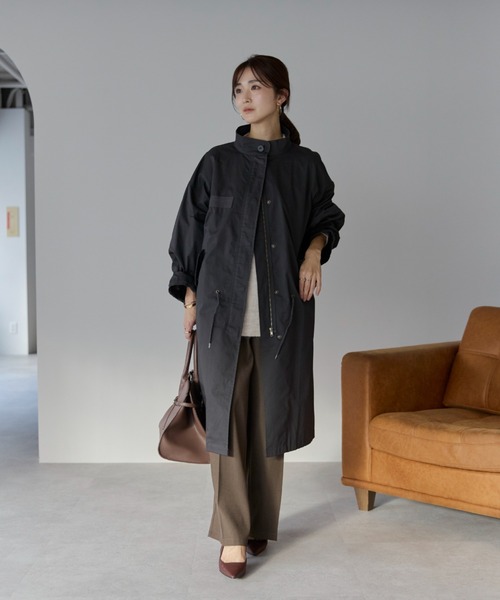 セール】【25年SS新色登場】スタンドモッズコート（ユニセックス）M65