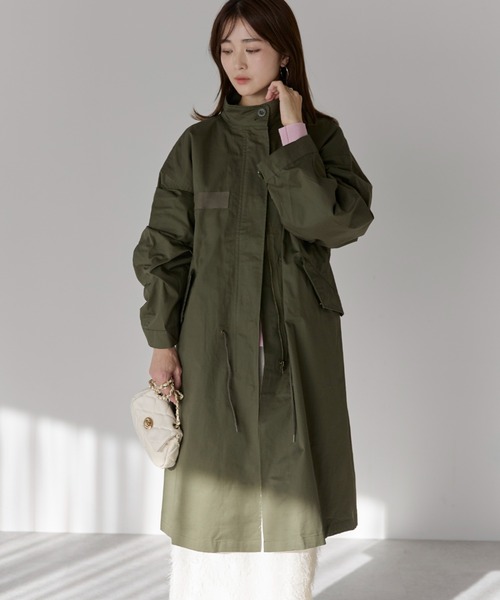 セール】【25年SS新色登場】スタンドモッズコート（ユニセックス）M65