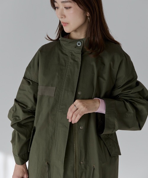 セール】【25年SS新色登場】スタンドモッズコート（ユニセックス）M65