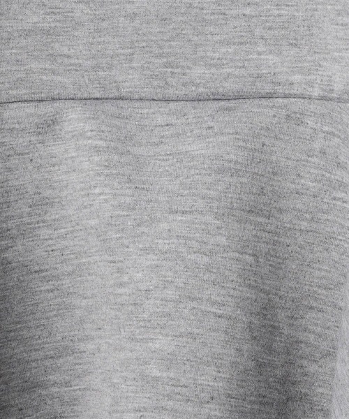 NICOLE white（ニコルホワイト）の「バックフリルフード ZIP PARKA（パーカー・レディース・グレー/杢グレー/ネイビー/ミント・FREE）」の17枚目の写真