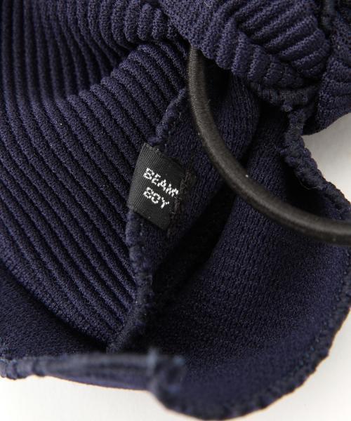 BEAMS BOY（ビームスボーイ）の「BEAMS BOY / リブ リボン ヘアゴム（ヘアゴム・レディース・オリーブ/ネイビー・ONE SIZE）」の14枚目の写真