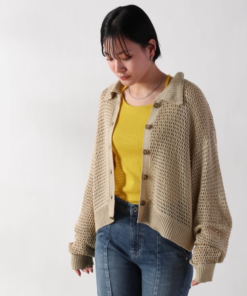 cepo(セポ)の「バッククロスタンクトップ(タンクトップ・レディース・ブラック/オフホワイト/イエロー/ブルー・M)」の4枚目の写真