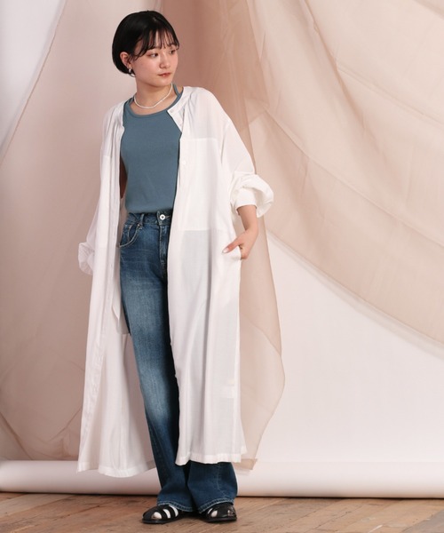 cepo(セポ)の「バッククロスタンクトップ(タンクトップ・レディース・ブラック/オフホワイト/イエロー/ブルー・M)」の9枚目の写真