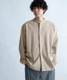 FORK&SPOON | FORK&SPOON　バンドカラーカバーオールシャツジャケット(カバーオール)