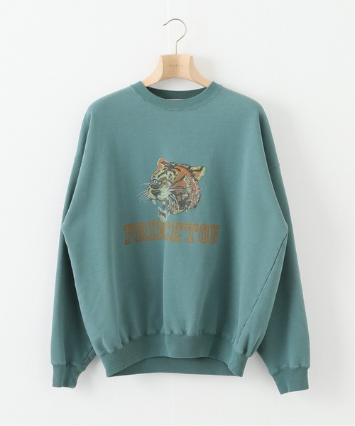 REMI RELIEF（レミレリーフ）の「【REMI RELIEF / レミレリーフ】別注 スウェット(PRINCETON)（スウェット・メンズ・グリーン・MEDIUM/LARGE）」の12枚目の写真