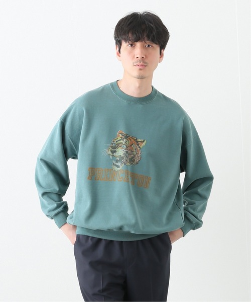 REMI RELIEF（レミレリーフ）の「【REMI RELIEF / レミレリーフ】別注 スウェット(PRINCETON)（スウェット・メンズ・グリーン・MEDIUM/LARGE）」の14枚目の写真