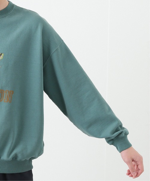 REMI RELIEF（レミレリーフ）の「【REMI RELIEF / レミレリーフ】別注 スウェット(PRINCETON)（スウェット・メンズ・グリーン・MEDIUM/LARGE）」の20枚目の写真