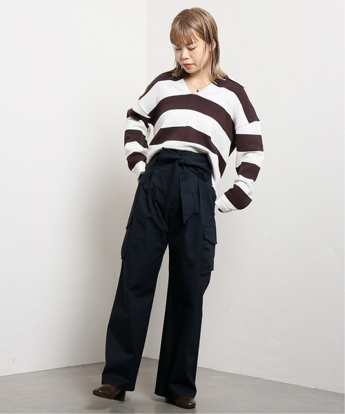 JOINT WORKS(ジョイントワークス)の「J-カルゼワイドカーゴパンツ(カーゴパンツ・レディース・カーキ/ネイビー・SMALL/MEDIUM)」の7枚目の写真