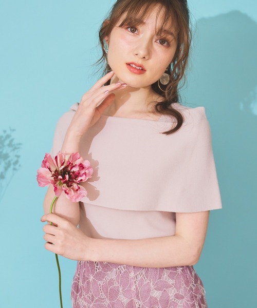 NOELA(ノエラ)の「バーサカラーリブニット(ニット/セーター・レディース・オフホワイト/ピンク/ベージュ/ブラック・フリー)」の11枚目の写真