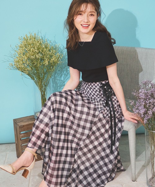 NOELA(ノエラ)の「バーサカラーリブニット(ニット/セーター・レディース・オフホワイト/ピンク/ベージュ/ブラック・フリー)」の6枚目の写真