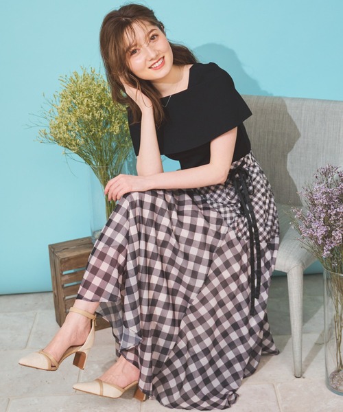 NOELA(ノエラ)の「バーサカラーリブニット(ニット/セーター・レディース・オフホワイト/ピンク/ベージュ/ブラック・フリー)」の7枚目の写真