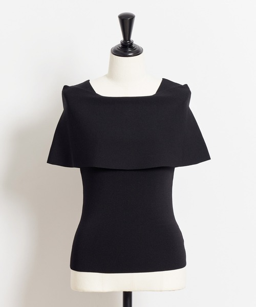 NOELA(ノエラ)の「バーサカラーリブニット(ニット/セーター・レディース・オフホワイト/ピンク/ベージュ/ブラック・フリー)」の15枚目の写真