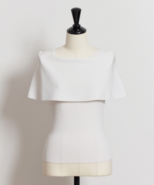 NOELA(ノエラ)の「バーサカラーリブニット(ニット/セーター・レディース・オフホワイト/ピンク/ベージュ/ブラック・フリー)」の18枚目の写真