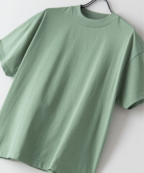 fort point（フォーポイント）の「【FORT POINT/フォートポイント】リブUネックTシャツ（Tシャツ/カットソー・レディース・ホワイト/チャコールグレー/ブラック/グレー/サックスブルー/ミント/ピンク系その他/オレンジ系その他/ダークベージュ・MEDIUM/LARGE）」の6枚目の写真