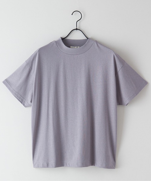 fort point（フォーポイント）の「【FORT POINT/フォートポイント】リブUネックTシャツ（Tシャツ/カットソー・レディース・ホワイト/チャコールグレー/ブラック/グレー/サックスブルー/ミント/ピンク系その他/オレンジ系その他/ダークベージュ・MEDIUM/LARGE）」の16枚目の写真