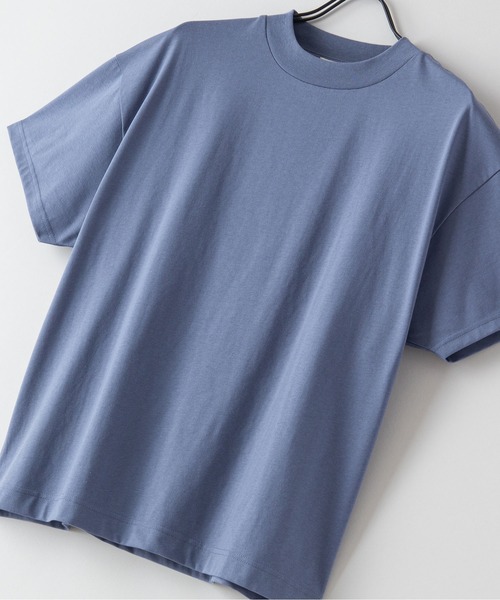 fort point（フォーポイント）の「【FORT POINT/フォートポイント】リブUネックTシャツ（Tシャツ/カットソー・レディース・ホワイト/チャコールグレー/ブラック/グレー/サックスブルー/ミント/ピンク系その他/オレンジ系その他/ダークベージュ・MEDIUM/LARGE）」の21枚目の写真