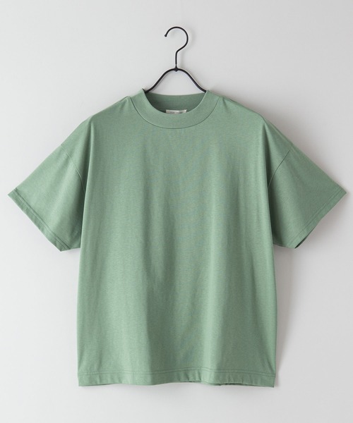 fort point（フォーポイント）の「【FORT POINT/フォートポイント】リブUネックTシャツ（Tシャツ/カットソー・レディース・ホワイト/チャコールグレー/ブラック/グレー/サックスブルー/ミント/ピンク系その他/オレンジ系その他/ダークベージュ・MEDIUM/LARGE）」の19枚目の写真