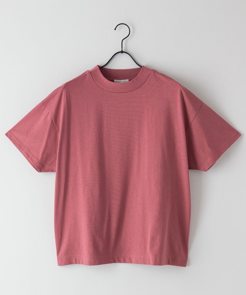 fort point（フォーポイント）の「【FORT POINT/フォートポイント】リブUネックTシャツ（Tシャツ/カットソー・レディース・ホワイト/チャコールグレー/ブラック/グレー/サックスブルー/ミント/ピンク系その他/オレンジ系その他/ダークベージュ・MEDIUM/LARGE）」の22枚目の写真