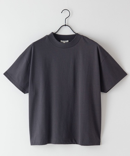 fort point（フォーポイント）の「【FORT POINT/フォートポイント】リブUネックTシャツ（Tシャツ/カットソー・レディース・ホワイト/チャコールグレー/ブラック/グレー/サックスブルー/ミント/ピンク系その他/オレンジ系その他/ダークベージュ・MEDIUM/LARGE）」の15枚目の写真