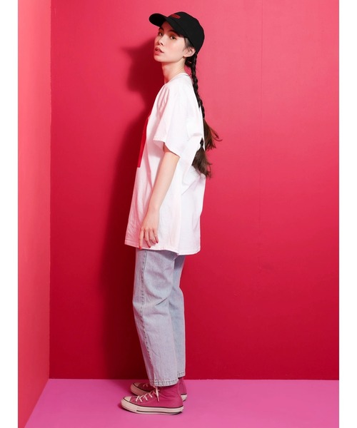 Green Parks(グリーンパークス)の「■STRANGER THINGS ロゴししゅうCAP(キャップ・レディース・ベージュ/ブラック・FREE)」の10枚目の写真