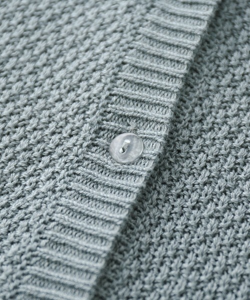 osharewalker（オシャレウォーカー）の「『透かし編みドルマンニット2wayカーディガン』（カーディガン/ボレロ・レディース・ミント/ダークネイビー/ライトベージュ・FREE）」の16枚目の写真