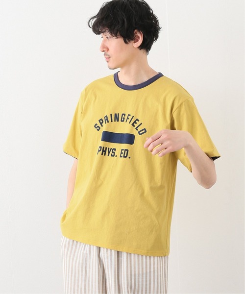 Goodwear（グッドウェア）の「【GOODWEAR/グッドウェア】別注 リバーシブル Tシャツ（Tシャツ/カットソー・メンズ・チャコールグレー/ホワイト/イエロー・MEDIUM/LARGE/X-LARGE）」の3枚目の写真