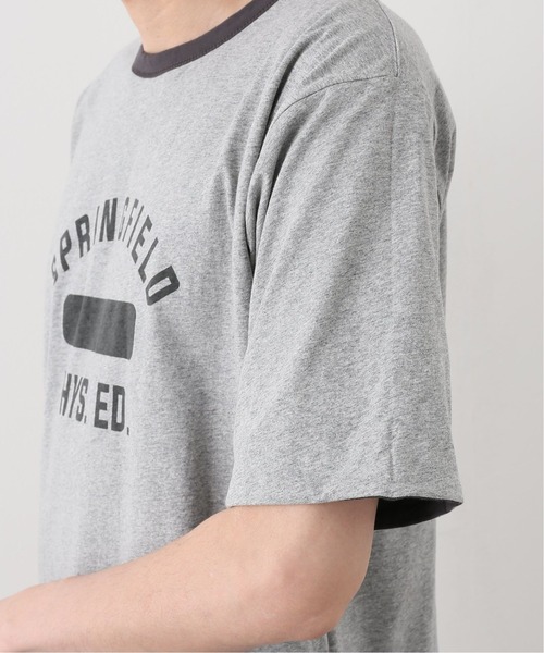 Goodwear（グッドウェア）の「【GOODWEAR/グッドウェア】別注 リバーシブル Tシャツ（Tシャツ/カットソー・メンズ・チャコールグレー/ホワイト/イエロー・MEDIUM/LARGE/X-LARGE）」の4枚目の写真