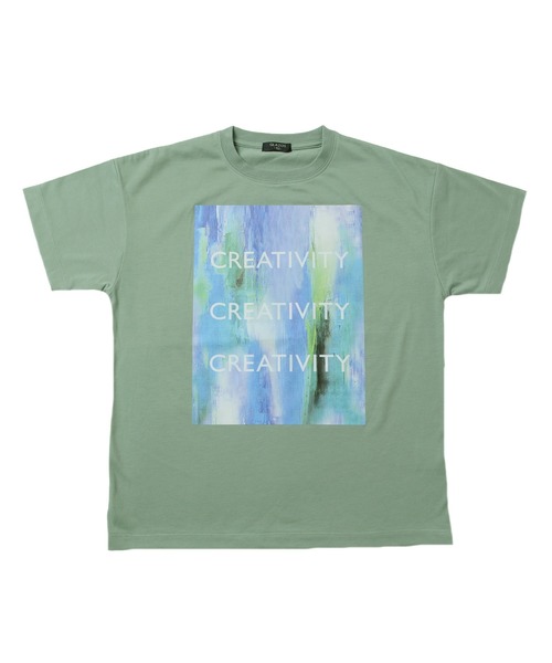 GLAZOS（グラソス）の「天竺・ドロップショルダーフォトプリント半袖Tシャツ（Tシャツ/カットソー・キッズ・ホワイト/ライトグリーン/ブラック・130cm/140cm/150cm/160cm/170cm）」の16枚目の写真