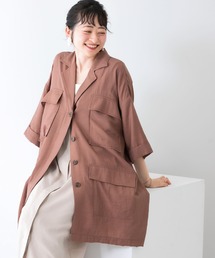 KBF | バックオープンBIGシャツ(シャツ/ブラウス)