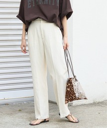 FRAMeWORK | コットンリネンストレートパンツ(その他パンツ)