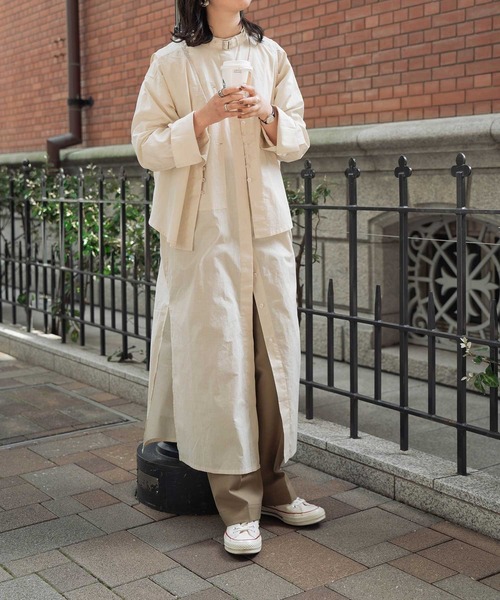 Interplay X Ayumi 3wayミリタリーシャツワンピース Unisex シャツワンピース Interplay Ayumi ワンピース ドレス Interplay