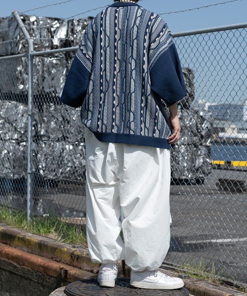 Perushu(ペルーシュ)の「ユーズドライクニットポロ(ポロシャツ・メンズ・ボルドー/オリーブ/ブルー・LARGE/MEDIUM)」の19枚目の写真