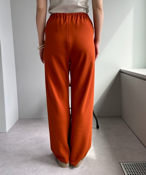 CAPRICIEUX LE'MAGE(カプリシューレマージュ)の「バイヤスイージーパンツ(その他パンツ・レディース・ブラック/オレンジ/アイボリー・FREE)」の8枚目の写真