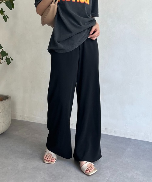 CAPRICIEUX LE'MAGE(カプリシューレマージュ)の「バイヤスイージーパンツ(その他パンツ・レディース・ブラック/オレンジ/アイボリー・FREE)」の13枚目の写真