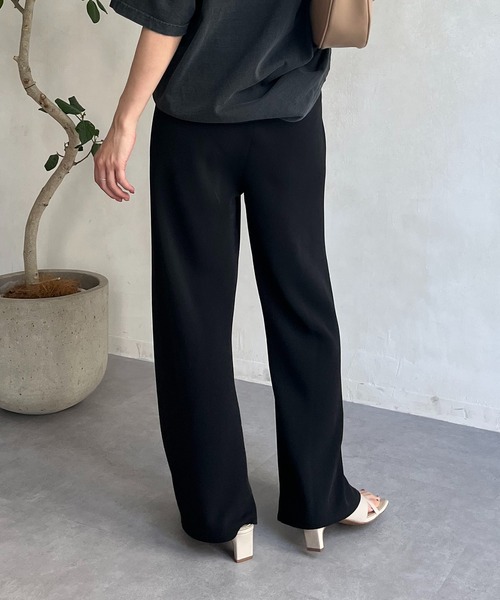 CAPRICIEUX LE'MAGE(カプリシューレマージュ)の「バイヤスイージーパンツ(その他パンツ・レディース・ブラック/オレンジ/アイボリー・FREE)」の14枚目の写真